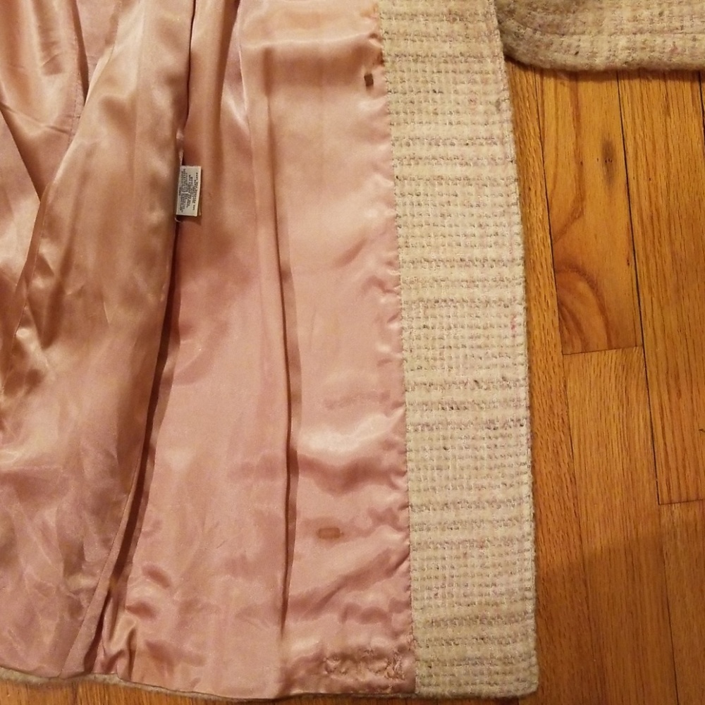 Larry Levine Tweed Coat - Picture 8 of 8